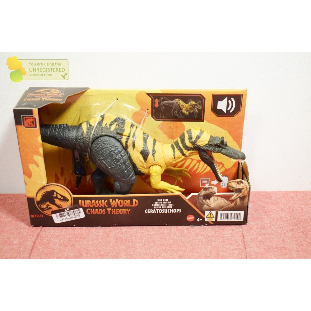Jurassic World Wild Roar Ceratosuchops Action Figure